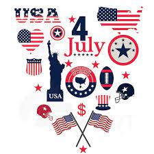 Usa Symbols Clipart Collection For