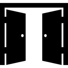 Double Door Opened Icon