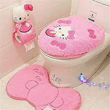 Bathroom Set Toilet Cover Wc Seat Cover