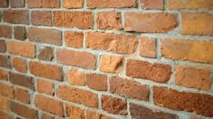 Brick Break Textured Wall Stock Footage