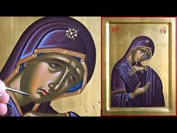 To Paint An Icon Of Virgin Mary