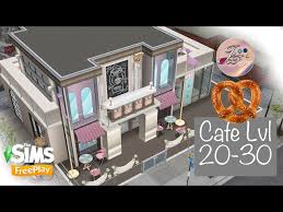 Sims Freeplay Midtown Cafe Lvl