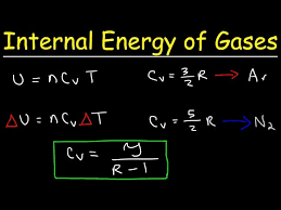Internal Energy Of An Ideal Gas Molar
