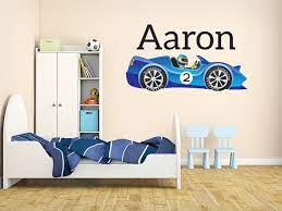 Name Monogram Nursery Vinyl Wall Decals