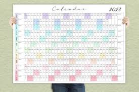2023 Wall Calendar Large Year Calendar