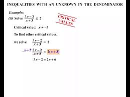 Year 11 And 12 Extension Inequalities