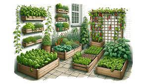 An Edible Garden In Small Spaces