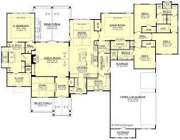 4 Bedroom Texas Ranch House Plan