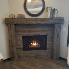 magrahearth post beam concrete mantel