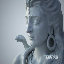 White Marble Lord Of Shiva Hinduism