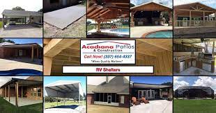 Rv Shelter Acadiana Patios Acadiana