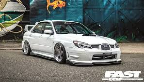 Slammed Subaru Impreza Wrx Sti