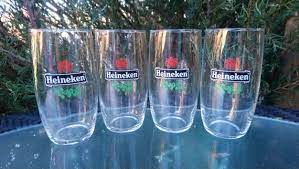 Set Of Four Heineken Collectible Beer