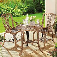 Bistro Table And Chairs Bronze