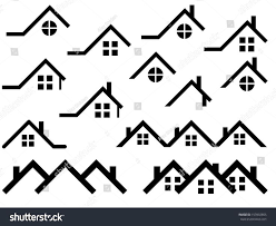 House Roof Set Ilrated On White Ad