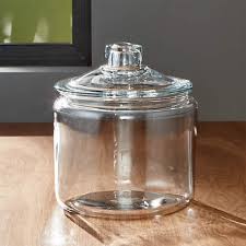 Heritage Hill 96 Oz Glass Jar With Lid