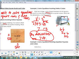 Solve Equations Using Square Roots