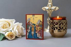 Orthodox Wooden Small Icons With Birth