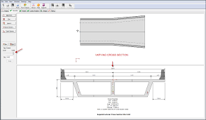 modeling varying width of box girder