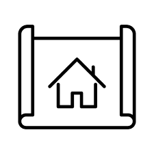 House Blueprint Icon 2318162 Vector Art