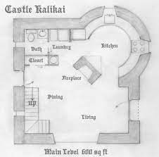 Castle Plan Lv1 Castle Floor Plan