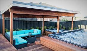 Above Ground Spa Pool Landscaping Ideas