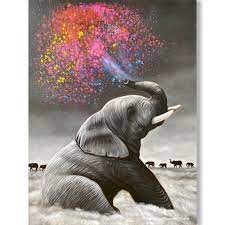 Elephant Canvas Wall Art Buy Art In
