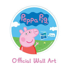 Peppa Pig Wall Mural Peppa And Family