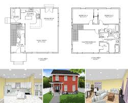 Cape Cod Style Two Story House Plans