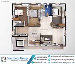 3d Floor Plan Top Bangalore Service