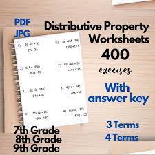 Distributive Property Worksheets