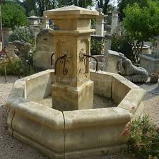 Provencal Central Garden Fountain With