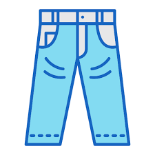 Jeans Generic Color Lineal Color Icon