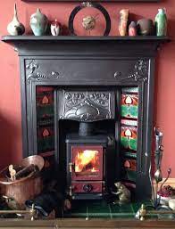 Edwardian Fireplace Wood Burner Fireplace