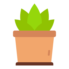 Plant Pot Good Ware Flat Icon