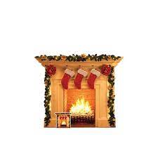 Festive Fireplace Lifesize