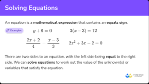 Solving Equations Gcse Maths Steps