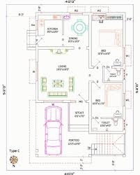House Elevation Plan India 1200sq Ft