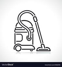 Vacuum Cleaner Or Hoover Icon Royalty