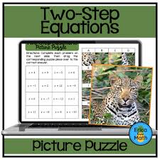 Solving Two Step Equations Digital