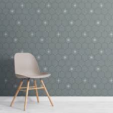 Zellige Tile Effect Wallpaper Mural Hovia