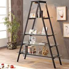 Icon Of Contemporary Ladder Bookshelves