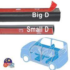 4m Diy Small Big D Shape Door Edge Tape