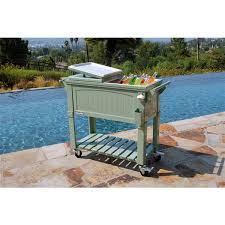 75 7 L Wheeled Insulated Cart Cooler