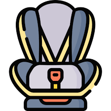 Baby Car Seat Free Security Icons