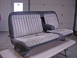 1991 Bench With Armrest Seat Covers
