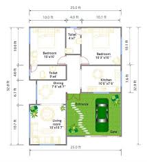 Five 800 Square Feet House Plan Examples