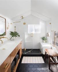 24 Black Tile Bathroom Ideas To Add A