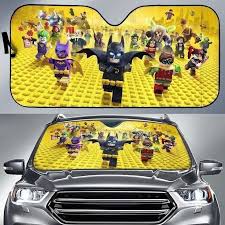 Batman Car Sunshade Custom Lego Car