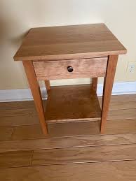 Cherry Nightstand Bedside Side Table